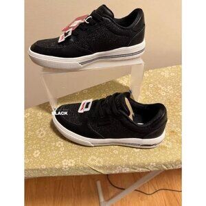 Skechers Street Arch Fit Arcade Sneakers-Glittery Night Black Sz 6.5